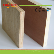 1220X2440 Poplar Core Bintangor Okoume Poplar Commercial Plywood